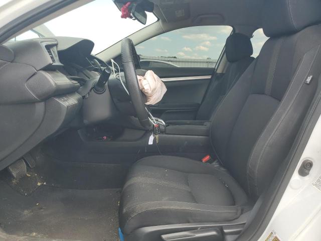 19XFC2F61KE016419 - 2019 HONDA CIVIC LX WHITE photo 7