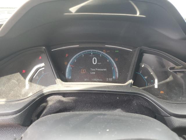 19XFC2F61KE016419 - 2019 HONDA CIVIC LX WHITE photo 9