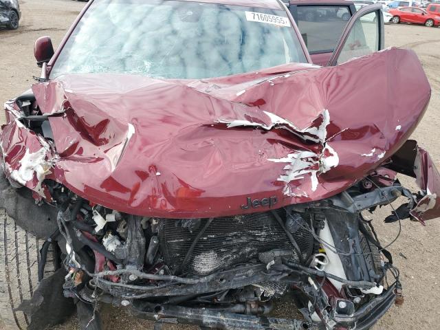 1C4RJFAG0KC625700 - 2019 JEEP GRAND CHER LAREDO 勃艮第红 照片 12