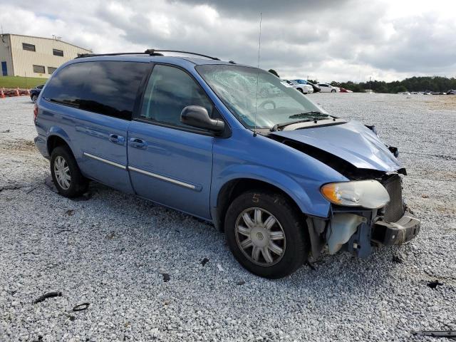 2A4GP54L87R273922 - 2007 CHRYSLER TOWN & COU TOURING BLUE photo 4