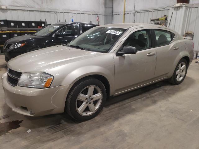 1B3LC56R88N200261 - 2008 DODGE AVENGER SXT GOLD photo 1