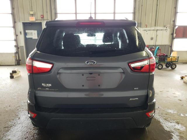 MAJ6P1UL2JC221055 - 2018 FORD ECOSPORT SE GRAY photo 6