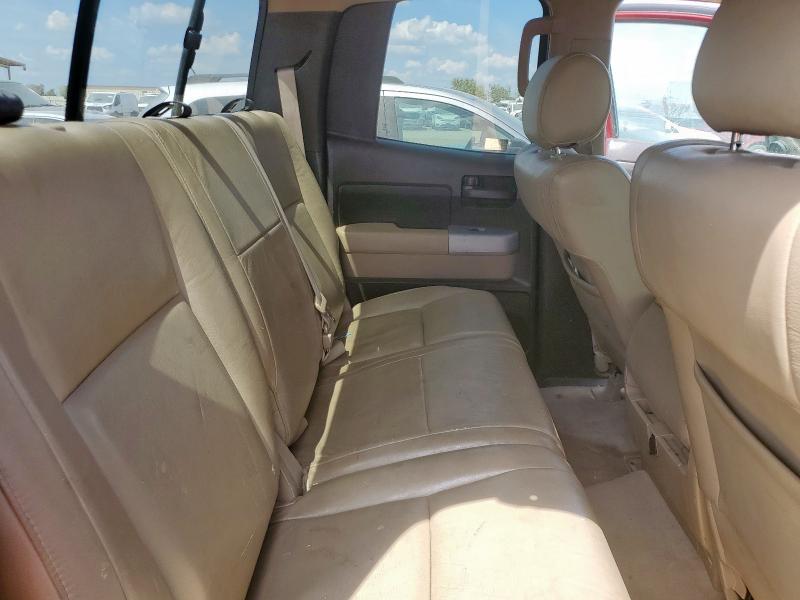 5TBRT54177S450419 - 2007 TOYOTA TUNDRA DOUBLE CAB SR5 RED photo 10