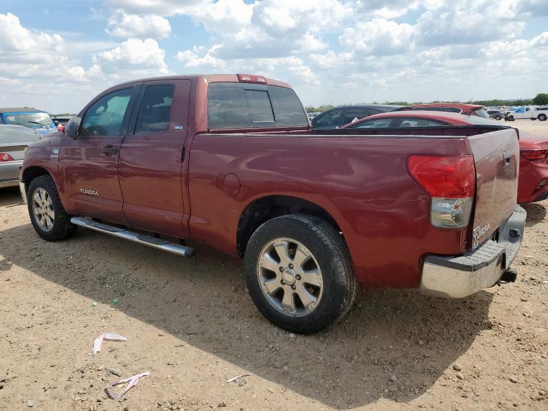5TBRT54177S450419 - 2007 TOYOTA TUNDRA DOUBLE CAB SR5 RED photo 2