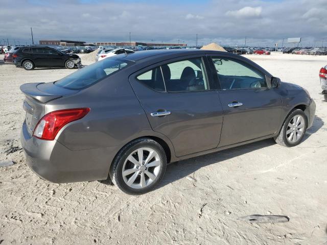 3N1CN7AP0EL808655 - 2014 NISSAN VERSA S GRAY photo 3