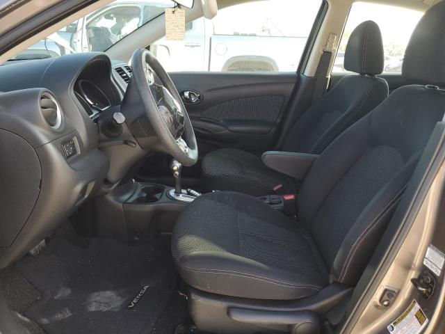 3N1CN7AP0EL808655 - 2014 NISSAN VERSA S GRAY photo 7