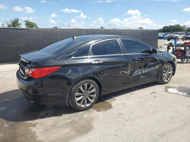 5NPEC4AB6BH149278 - 2011 HYUNDAI SONATA SE BLACK photo 3