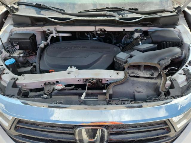 5FNRL6H83MB007639 - 2021 HONDA ODYSSEY TOURING WHITE photo 12