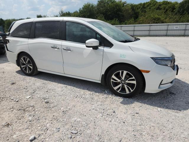 5FNRL6H83MB007639 - 2021 HONDA ODYSSEY TOURING WHITE photo 4
