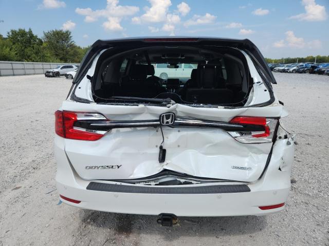 5FNRL6H83MB007639 - 2021 HONDA ODYSSEY TOURING WHITE photo 6