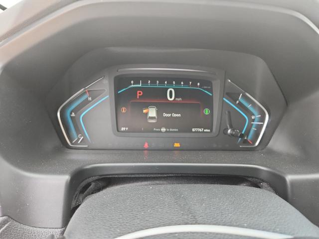 5FNRL6H83MB007639 - 2021 HONDA ODYSSEY TOURING WHITE photo 9