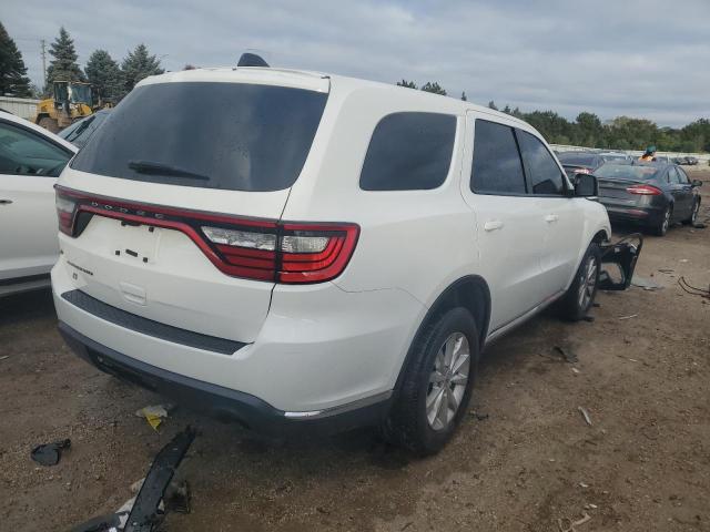 1C4RDJAG2MC763042 - 2021 DODGE DURANGO SXT WHITE photo 3