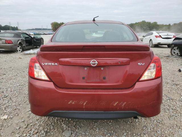 3N1CN7AP3HK442359 - 2017 NISSAN VERSA S RED photo 6