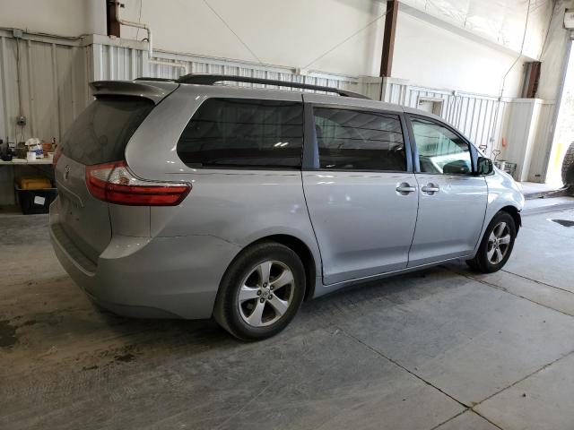 5TDKK3DC0FS633340 - 2015 TOYOTA SIENNA LE SILVER photo 3