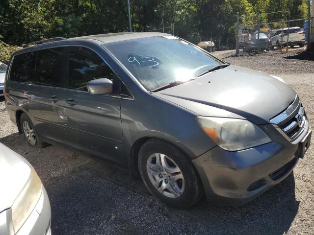 5FNRL386X7B448346 - 2007 HONDA ODYSSEY EXL ნაცრისფერი ფოტო 4