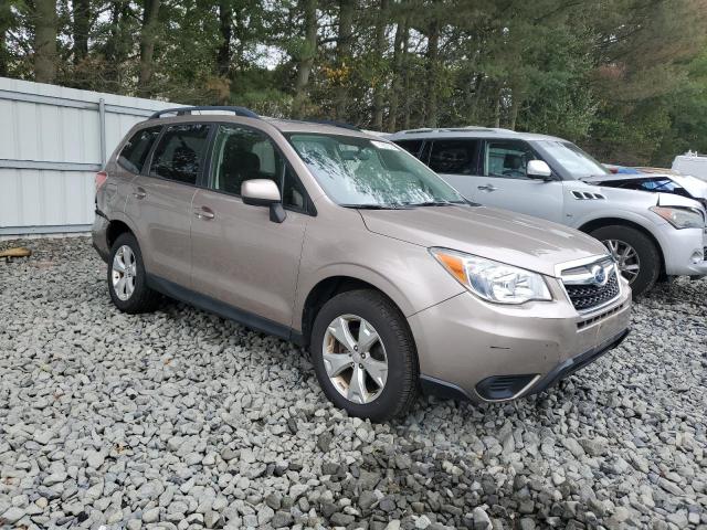 JF2SJAEC5EH483347 - 2014 SUBARU FORESTER 2.5I PREMIUM TAN photo 4