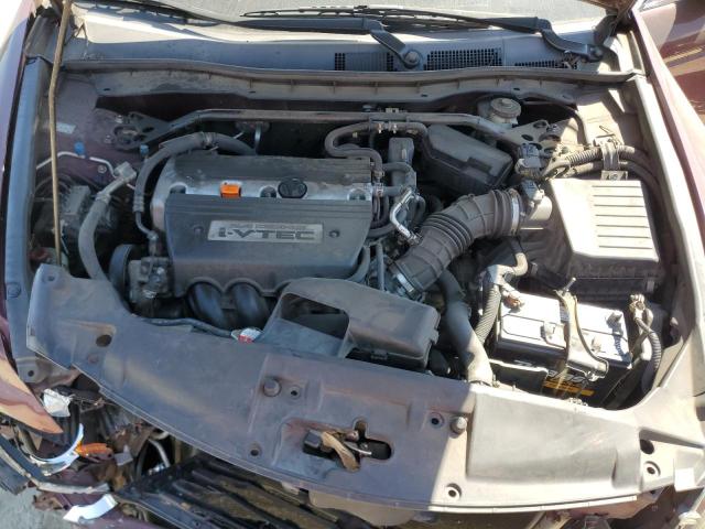 1HGCP26808A117067 - 2008 HONDA ACCORD EXL BURGUNDY photo 11