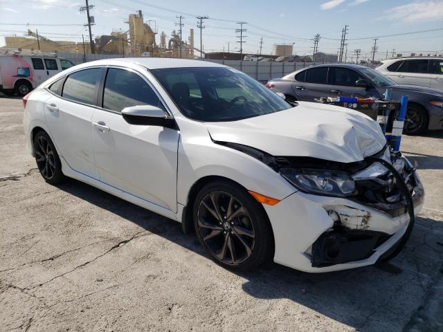 19XFC2F8XKE003024 - 2019 HONDA CIVIC SPORT WHITE photo 4