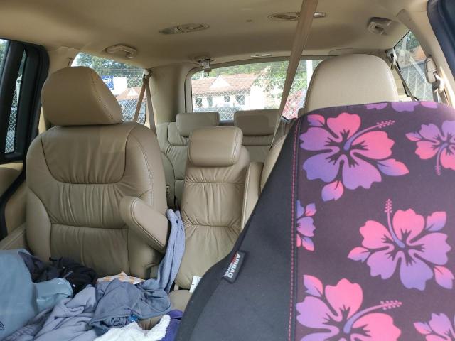 5FNRL38768B016136 - 2008 HONDA ODYSSEY EXL BURGUNDY photo 10