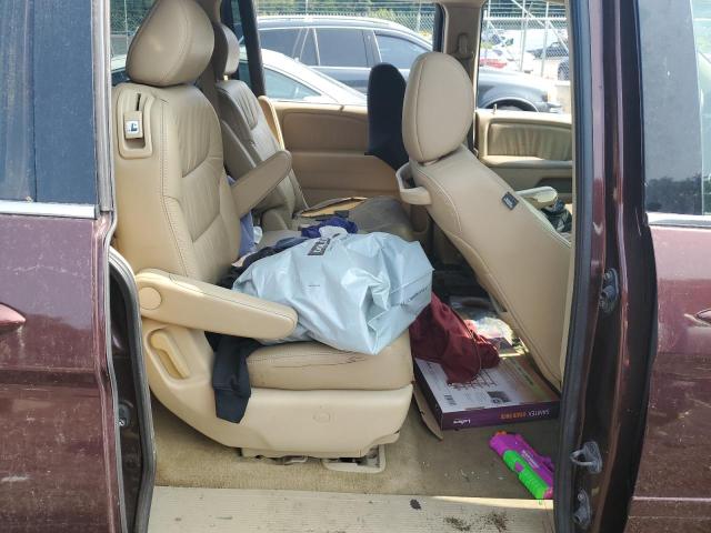 5FNRL38768B016136 - 2008 HONDA ODYSSEY EXL BURGUNDY photo 11