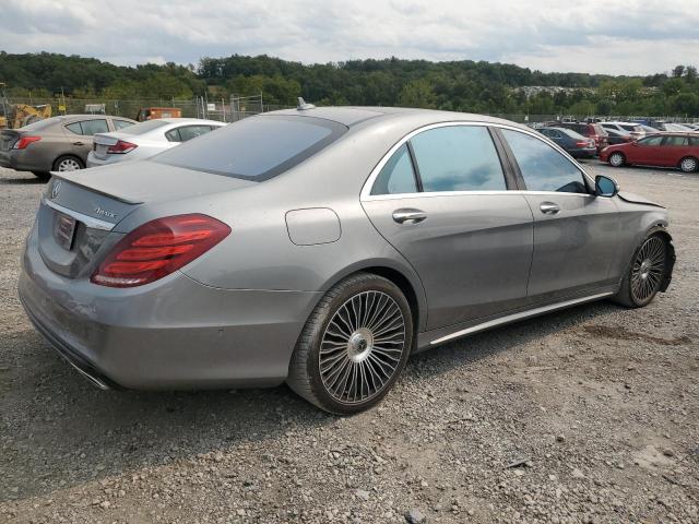 WDDUG8FB3FA079502 - 2015 MERCEDES-BENZ S 550 4MATIC SILVER photo 3