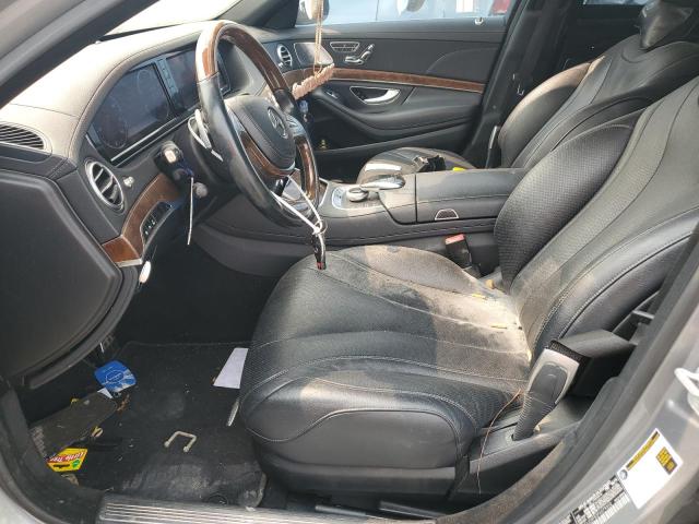 WDDUG8FB3FA079502 - 2015 MERCEDES-BENZ S 550 4MATIC SILVER photo 7