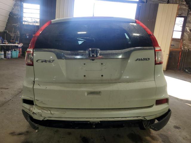 5J6RM4H70GL004847 - 2016 HONDA CR-V EXL WHITE photo 6