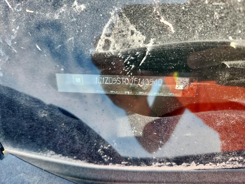 1G1ZD5ST0JF143540 - 2018 CHEVROLET MALIBU LT 银色 照片 12