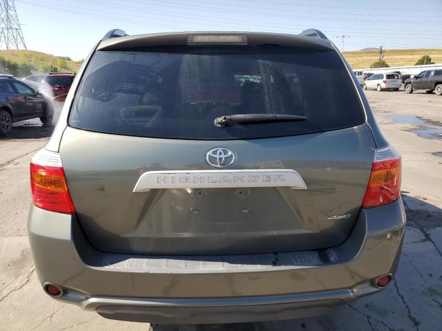 5TDBK3EH7AS013278 - 2010 TOYOTA HIGHLANDER GREEN photo 6