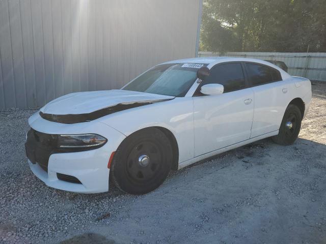 2C3CDXAG6GH218945 - 2016 DODGE CHARGER POLICE WHITE photo 1