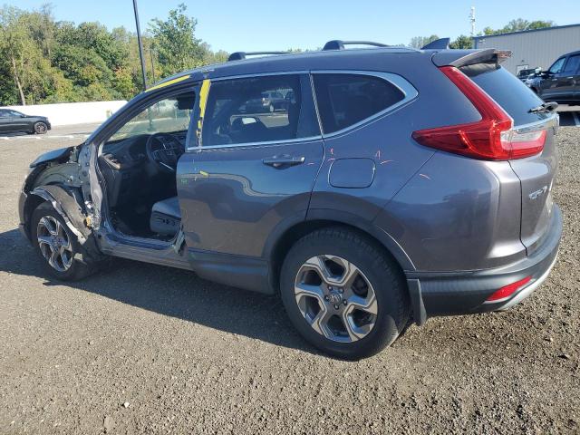 2HKRW2H84JH659330 - 2018 HONDA CR-V EXL GRAY photo 2