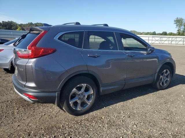 2HKRW2H84JH659330 - 2018 HONDA CR-V EXL GRAY photo 3
