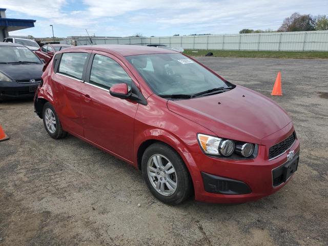 1G1JC6SH7D4233592 - 2013 CHEVROLET SONIC LT RED photo 4