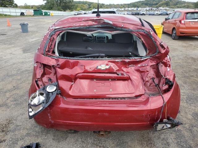 1G1JC6SH7D4233592 - 2013 CHEVROLET SONIC LT RED photo 6