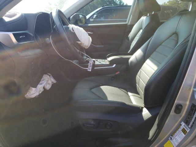 5TDGZRAH0NS541762 - 2022 TOYOTA HIGHLANDER XLE SILVER photo 7