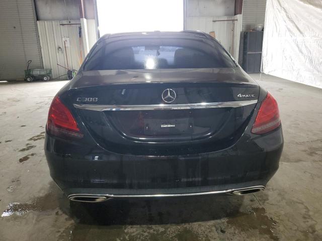 WDDWF8EB1LR540920 - 2020 MERCEDES-BENZ C 300 4MATIC BLACK photo 6