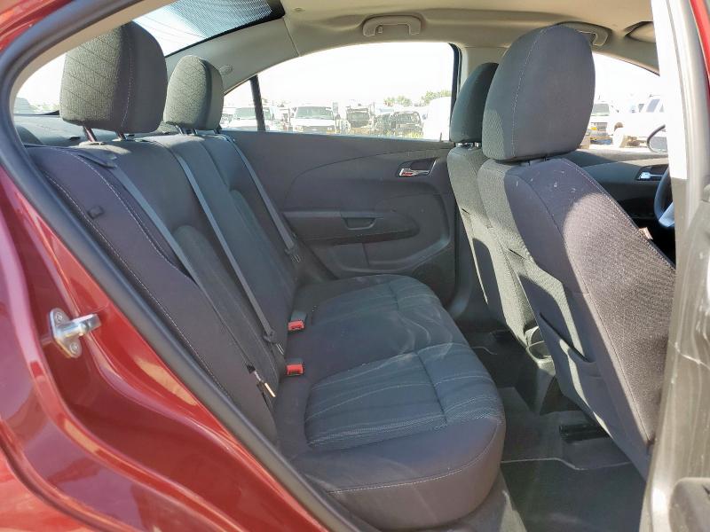 1G1JD5SB1L4107973 - 2020 CHEVROLET SONIC LT RED photo 10