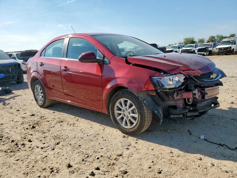 1G1JD5SB1L4107973 - 2020 CHEVROLET SONIC LT RED photo 4
