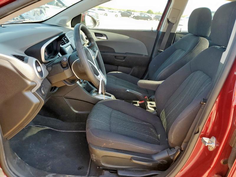 1G1JD5SB1L4107973 - 2020 CHEVROLET SONIC LT RED photo 7