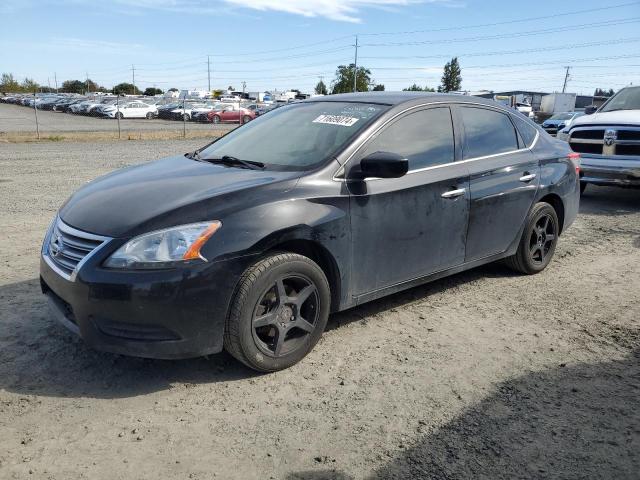 3N1AB7AP9EY267446 - 2014 NISSAN SENTRA S BLACK photo 1