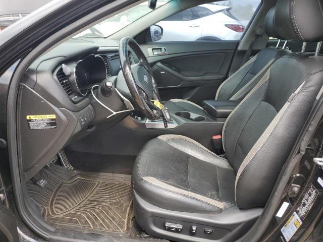5XXGR4A61CG001577 - 2012 KIA OPTIMA SX შავი ფოტო 7