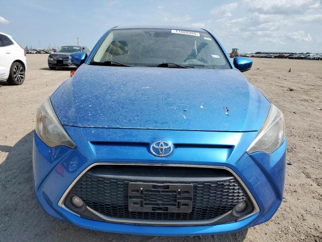 3MYDLBYV1KY524577 - 2019 TOYOTA YARIS L BLUE photo 5