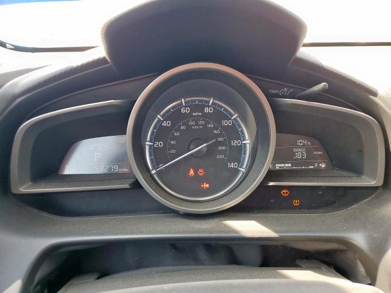 3MYDLBYV1KY524577 - 2019 TOYOTA YARIS L BLUE photo 9