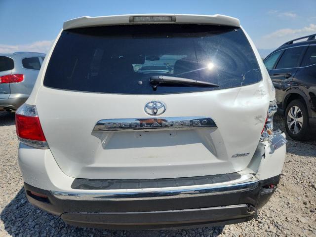 5TDBK3EH6CS134189 - 2012 TOYOTA HIGHLANDER BASE Білий фото 6