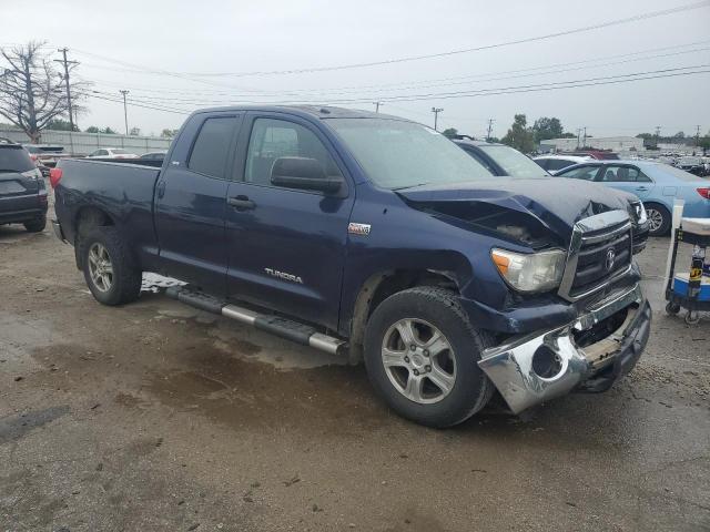 5TFUW5F12BX200191 - 2011 TOYOTA TUNDRA DOUBLE CAB SR5 BLUE photo 4