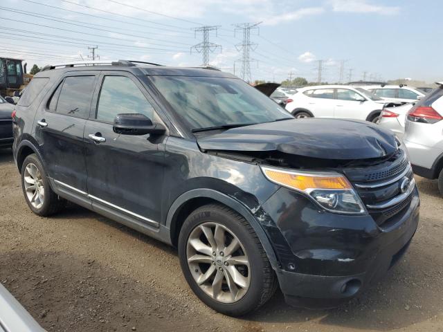 1FM5K8F81DGA39846 - 2013 FORD EXPLORER LIMITED 黑色 照片 4