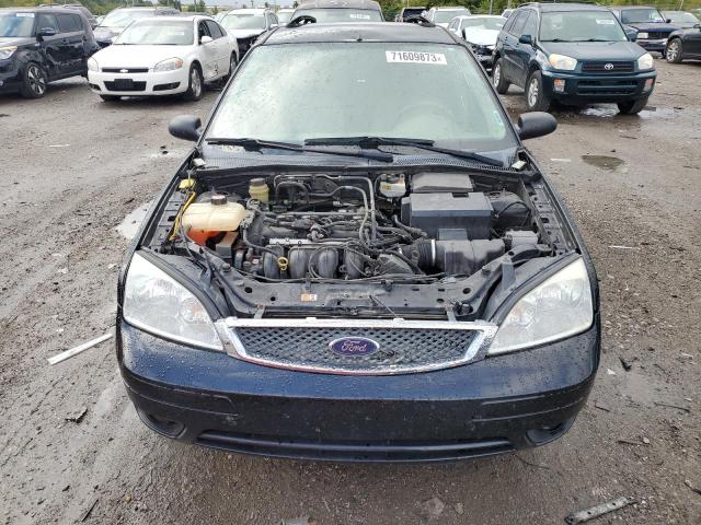 1FAHP36N55W173574 - 2005 FORD FOCUS ZXW BLACK photo 5