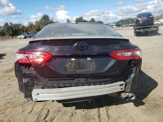 4T1G11BK0LU005885 - 2020 TOYOTA CAMRY SE BLACK photo 6