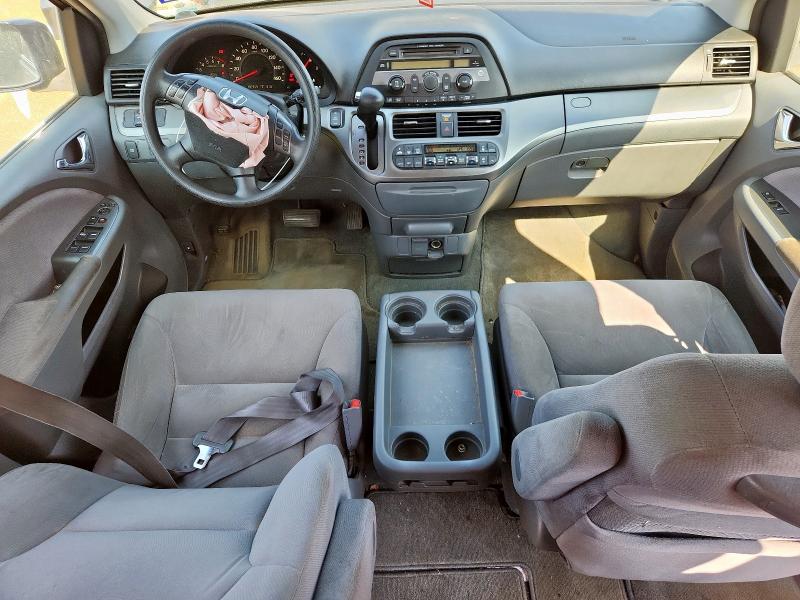 5FNRL38417B031602 - 2007 HONDA ODYSSEY EX BLUE photo 8