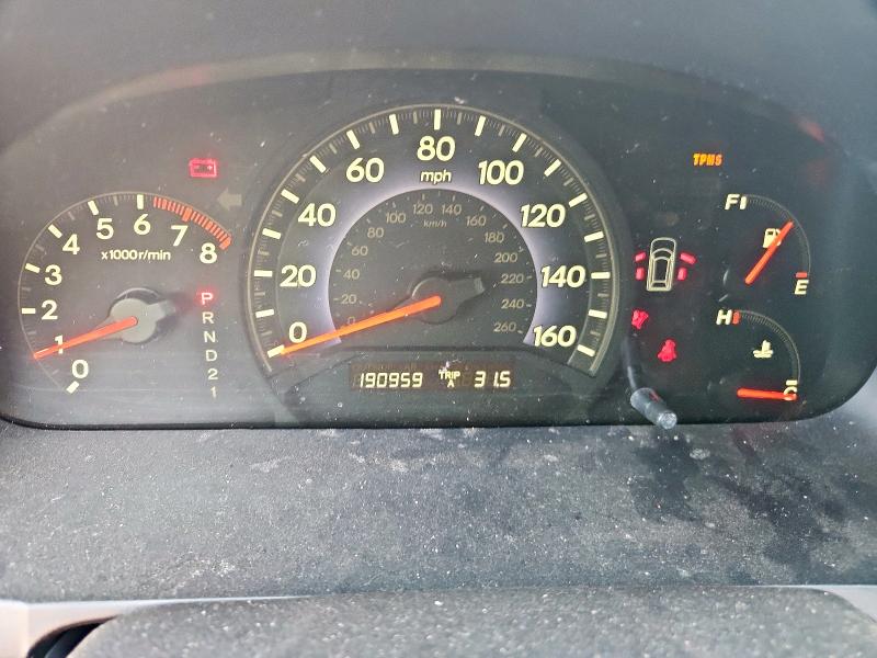 5FNRL38417B031602 - 2007 HONDA ODYSSEY EX BLUE photo 9